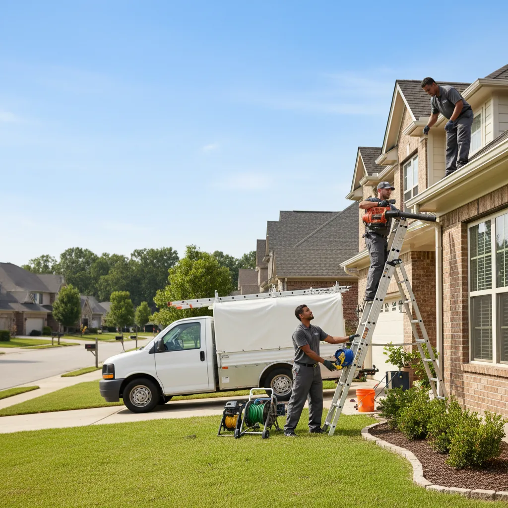 Home Gutter Service in Pleasant Plains, IL near me